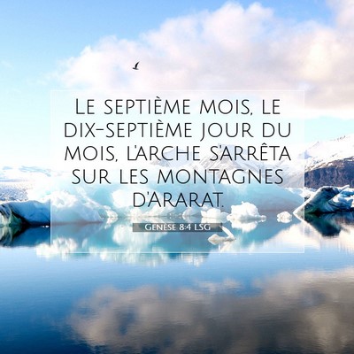 Genèse 8:4 Verset biblique expliqué