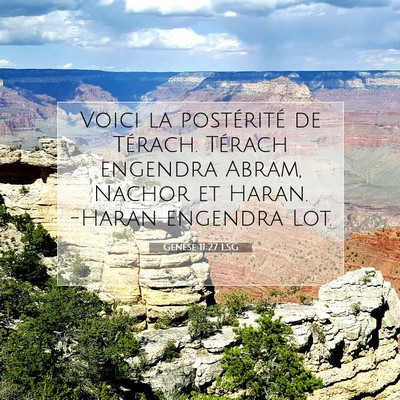 Genèse 11:27 Verset biblique expliqué