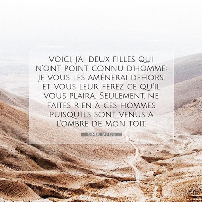 Genèse 19:8 Verset biblique expliqué