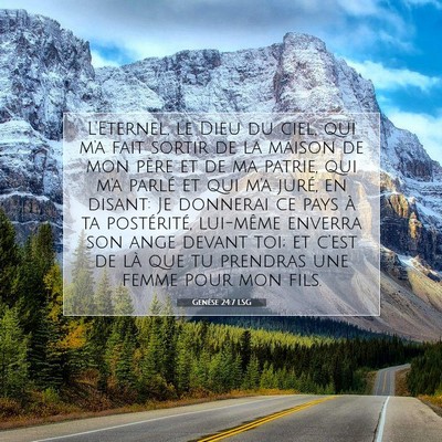 Genèse 24:7 LSG Image du verset biblique