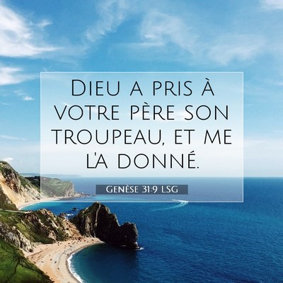 Genèse 31:9 Verset biblique expliqué