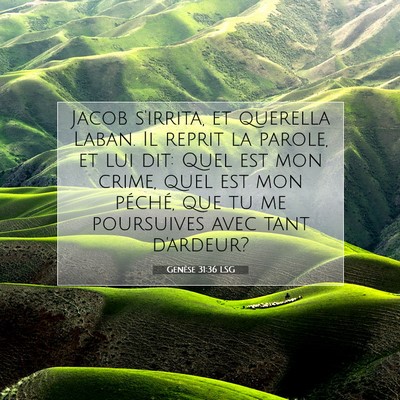 Genèse 31:36 Verset biblique expliqué