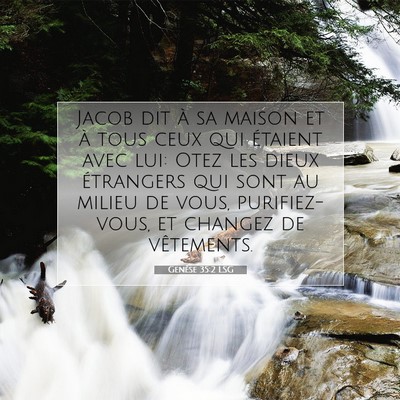 Genèse 35:2 LSG Image du verset biblique