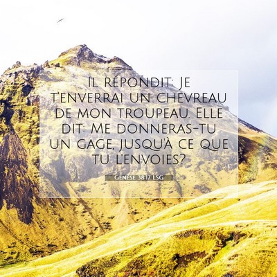 Genèse 38:17 LSG Image du verset biblique