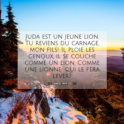 Genèse 49:9 Verset biblique expliqué