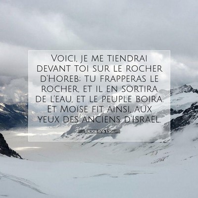 Exode 17:6 LSG Image du verset biblique