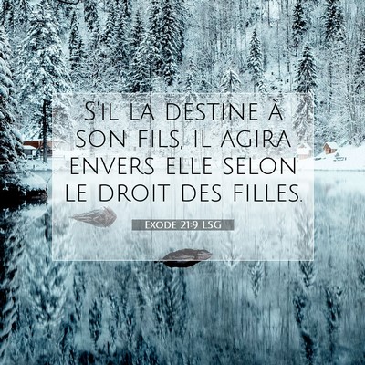Exode 21:9 Verset biblique expliqué