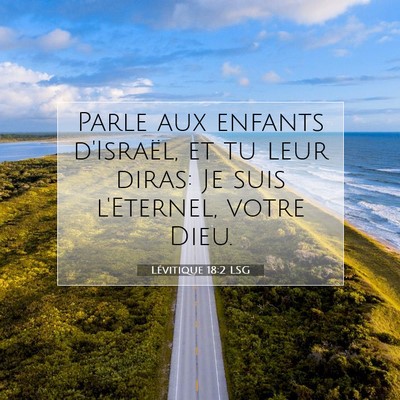 Lévitique 18:2 Verset biblique expliqué