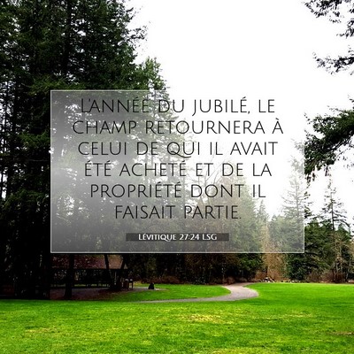 Lévitique 27:24 Verset biblique expliqué