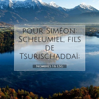 Nombres 1:6 Verset biblique expliqué