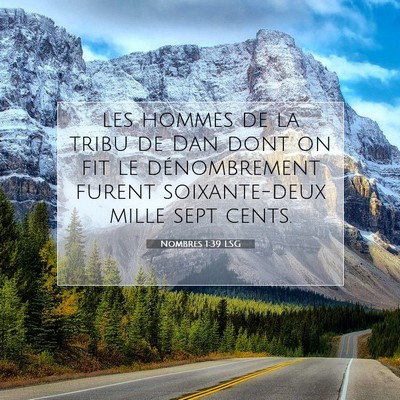 Nombres 1:39 Verset biblique expliqué
