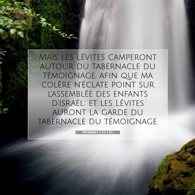 Nombres 1:53 Verset biblique expliqué