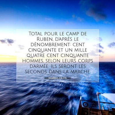 Nombres 2:16 Verset biblique expliqué