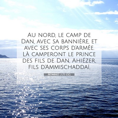 Nombres 2:25 Verset biblique expliqué