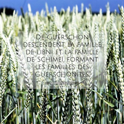 Nombres 3:21 Verset biblique expliqué