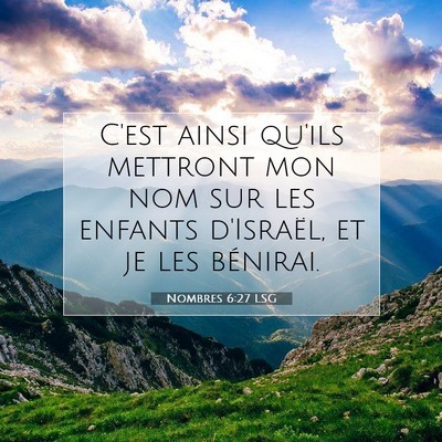 Nombres 6:27 Verset biblique expliqué