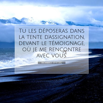 Nombres 17:4 Verset biblique expliqué