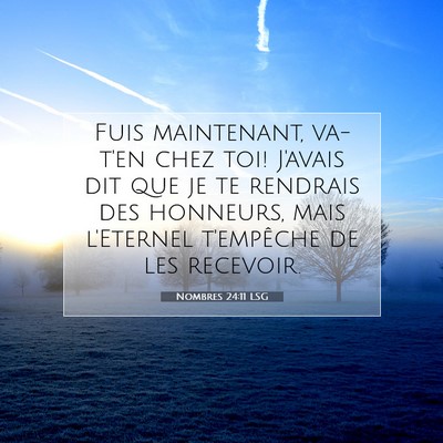Nombres 24:11 Verset biblique expliqué