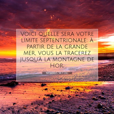 Nombres 34:7 Verset biblique expliqué