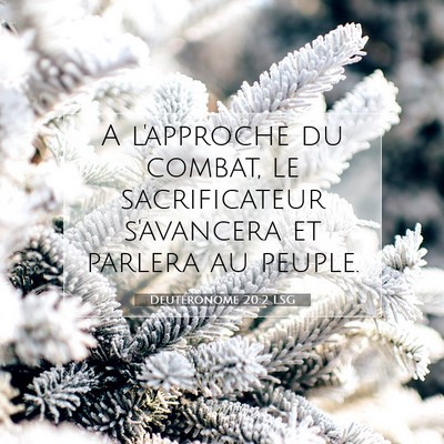 Deutéronome 20:2 Verset biblique expliqué