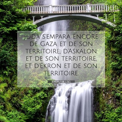 Juges 1:18 Verset biblique expliqué