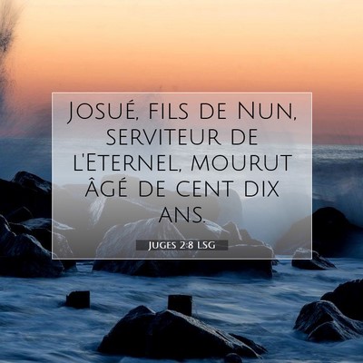 Juges 2:8 Verset biblique expliqué
