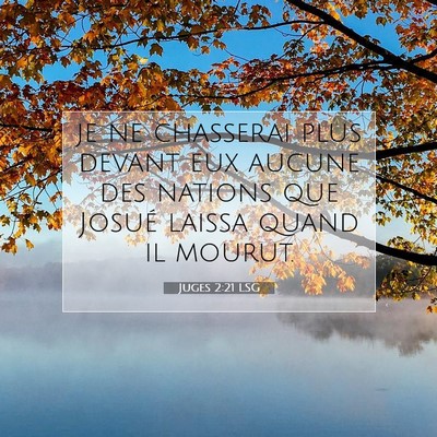 Juges 2:21 Verset biblique expliqué