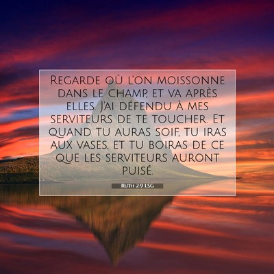 Ruth 2:9 Verset biblique expliqué