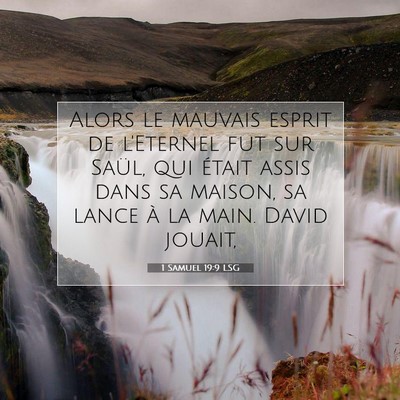 1 Samuel 19:9 Verset biblique expliqué