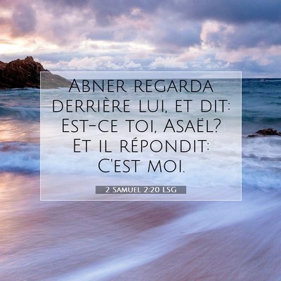2 Samuel 2:20 Verset biblique expliqué