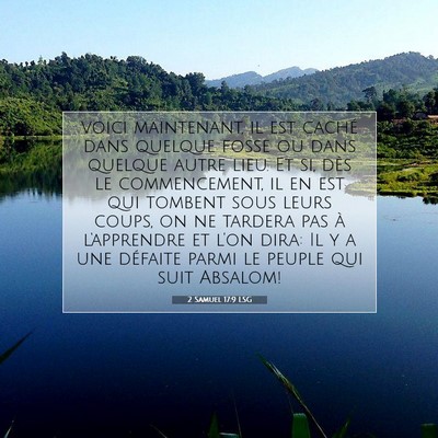 2 Samuel 17:9 Verset biblique expliqué