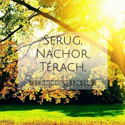 1 Chroniques 1:26 Verset biblique expliqué