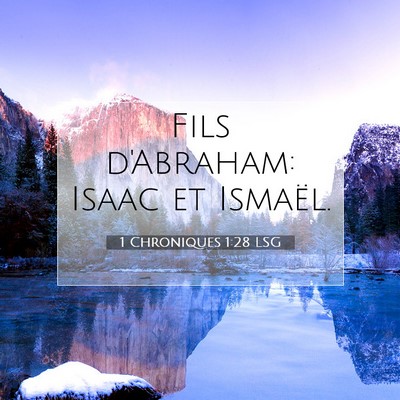 1 Chroniques 1:28 Verset biblique expliqué