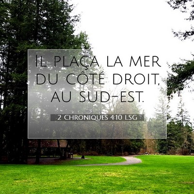 2 Chroniques 4:10 Verset biblique expliqué