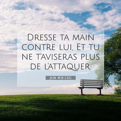 Job 41:8 Verset biblique expliqué
