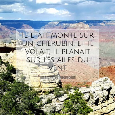 Psaumes 18:10 Verset biblique expliqué