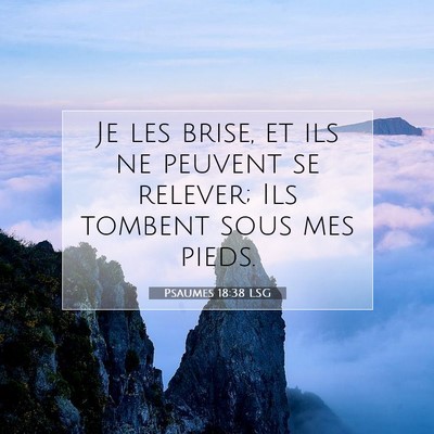 Psaumes 18:38 Verset biblique expliqué