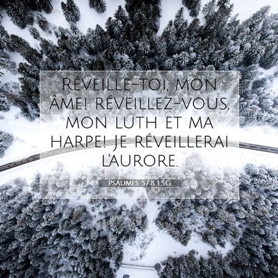 Psaumes 57:8 Verset biblique expliqué