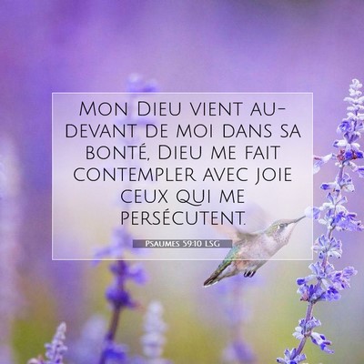 Psaumes 59:10 Verset biblique expliqué