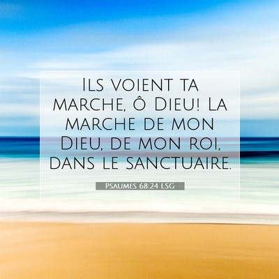 Psaumes 68:24 Verset biblique expliqué