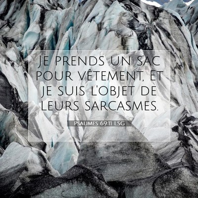 Psaumes 69:11 Verset biblique expliqué