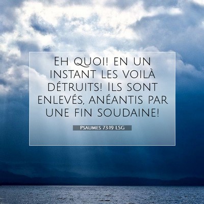 Psaumes 73:19 Verset biblique expliqué