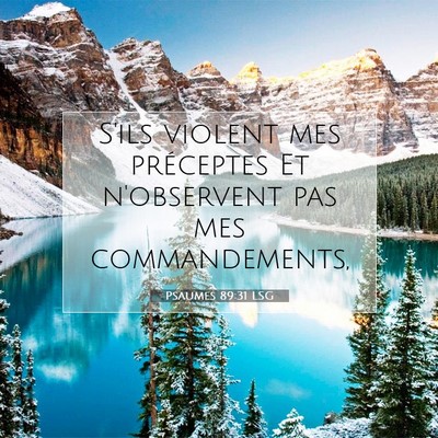 Psaumes 89:31 Verset biblique expliqué