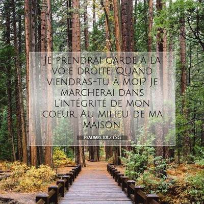 Psaumes 101:2 Verset biblique expliqué
