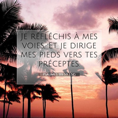 Psaumes 119:59 Verset biblique expliqué