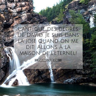 Psaumes 122:1 LSG Image du verset biblique