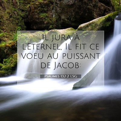 Psaumes 132:2 Verset biblique expliqué