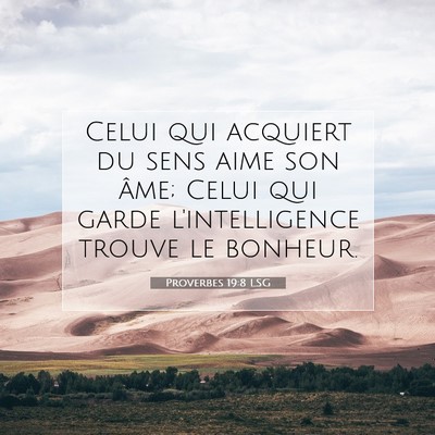 Proverbes 19:8 Verset biblique expliqué