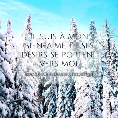 Cantique des Cantiques 7:10 Verset biblique expliqué
