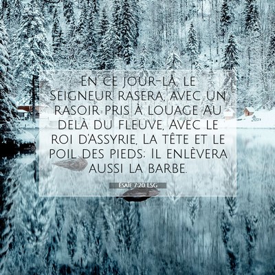 Ésaïe 7:20 LSG Image du verset biblique